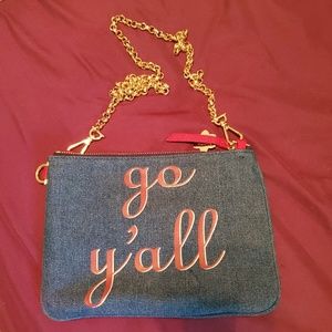 NWOT Draper James Go Y'all Purse